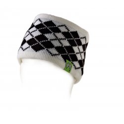 Acheter SHRED Knitted Headband Redux /blanc noir