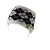 SHRED Knitted Headband Redux /blanc noir