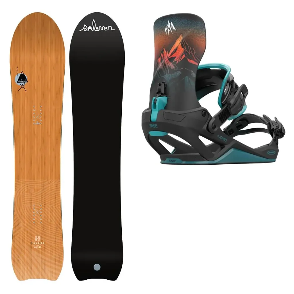 SALOMON Hps Wolle Nyvelt + Fix JONES Mercury Fase Blue Art