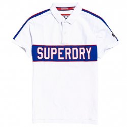Acheter SUPERDRY Retro Sports Applique Polo /blanc
