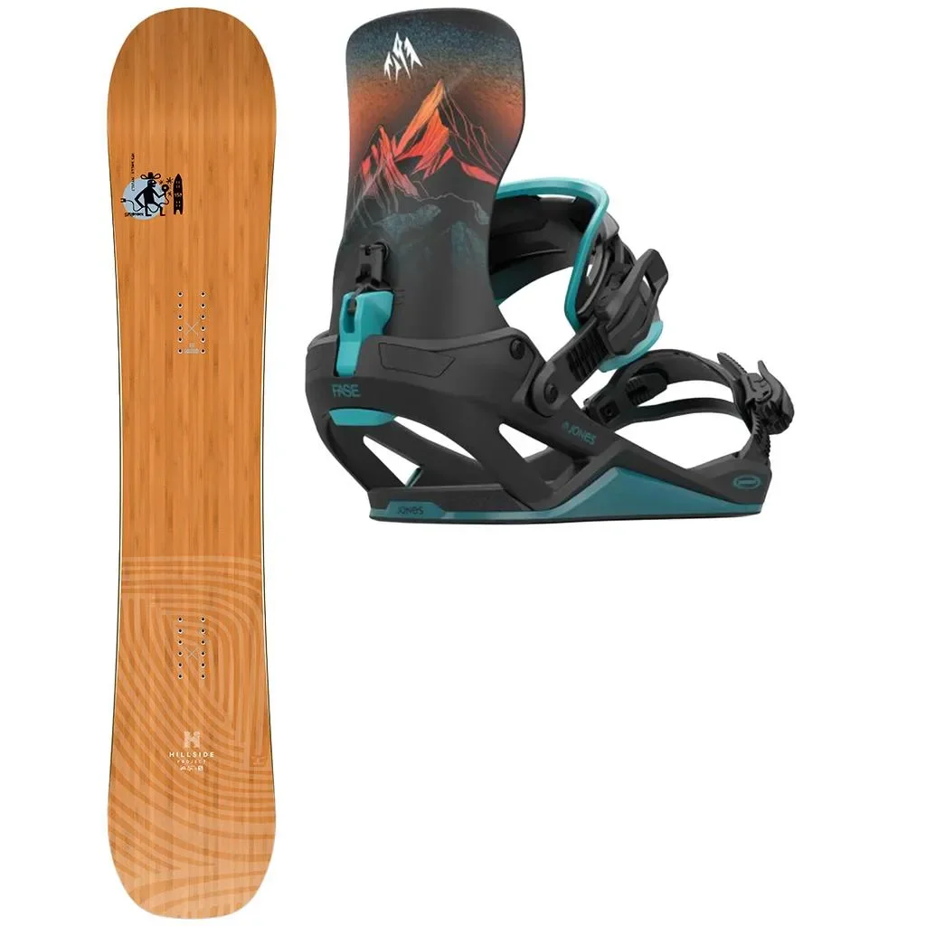 SALOMON Hps Wolle Nyvelt + Fix JONES Mercury Fase Blue Art