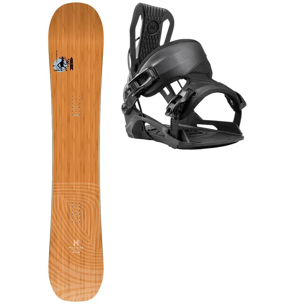 SALOMON Hps Wolle Nyvelt + Fix NIDECKER Flow Nexus /noir