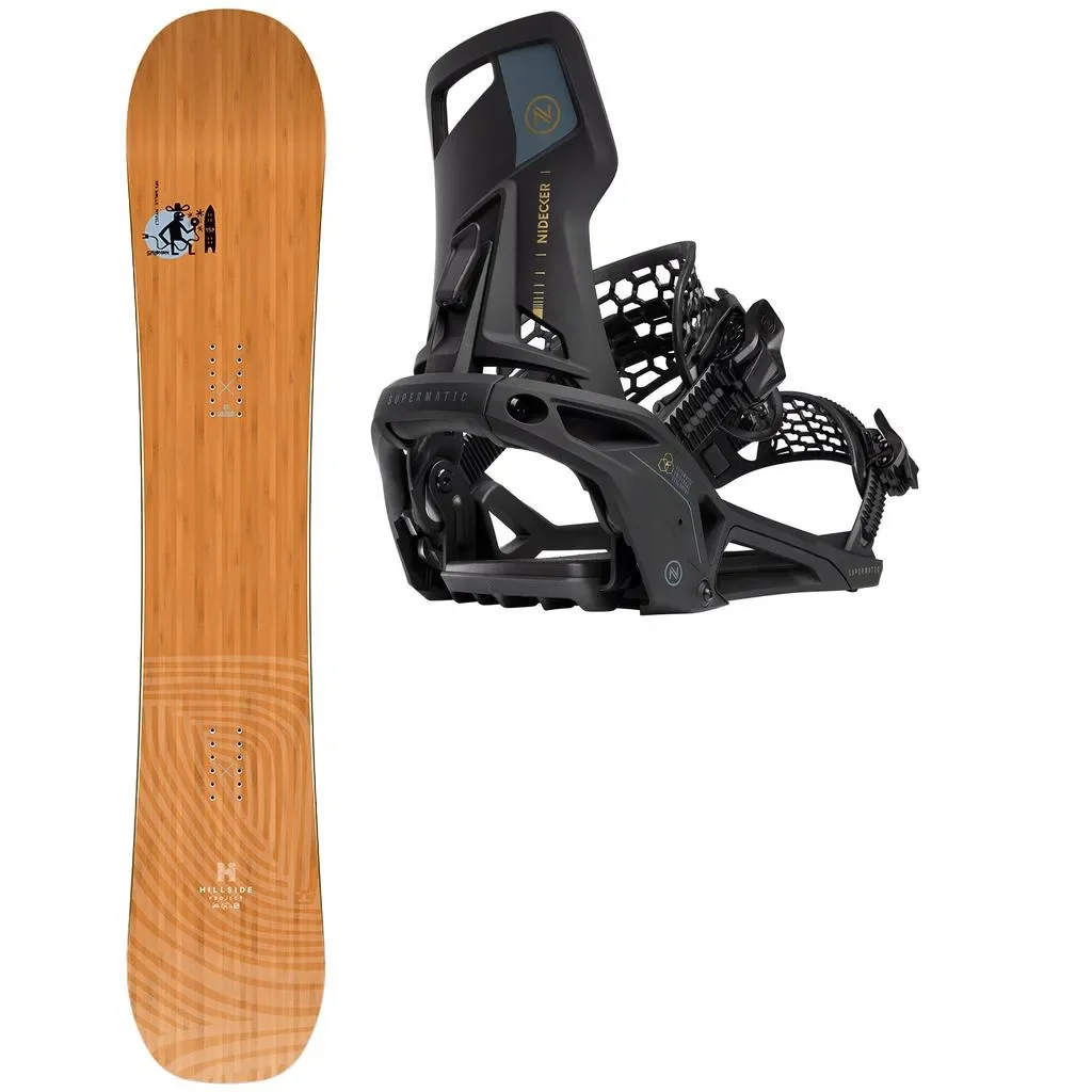 SALOMON Hps Wolle Nyvelt + Fix NIDECKER OG Supermatic /noir