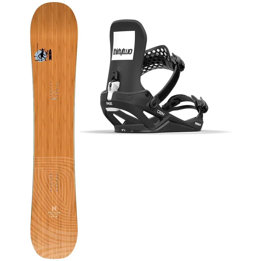 SALOMON Hps Wolle Nyvelt + Fix THIRTYTWO T32M Fase /noir
