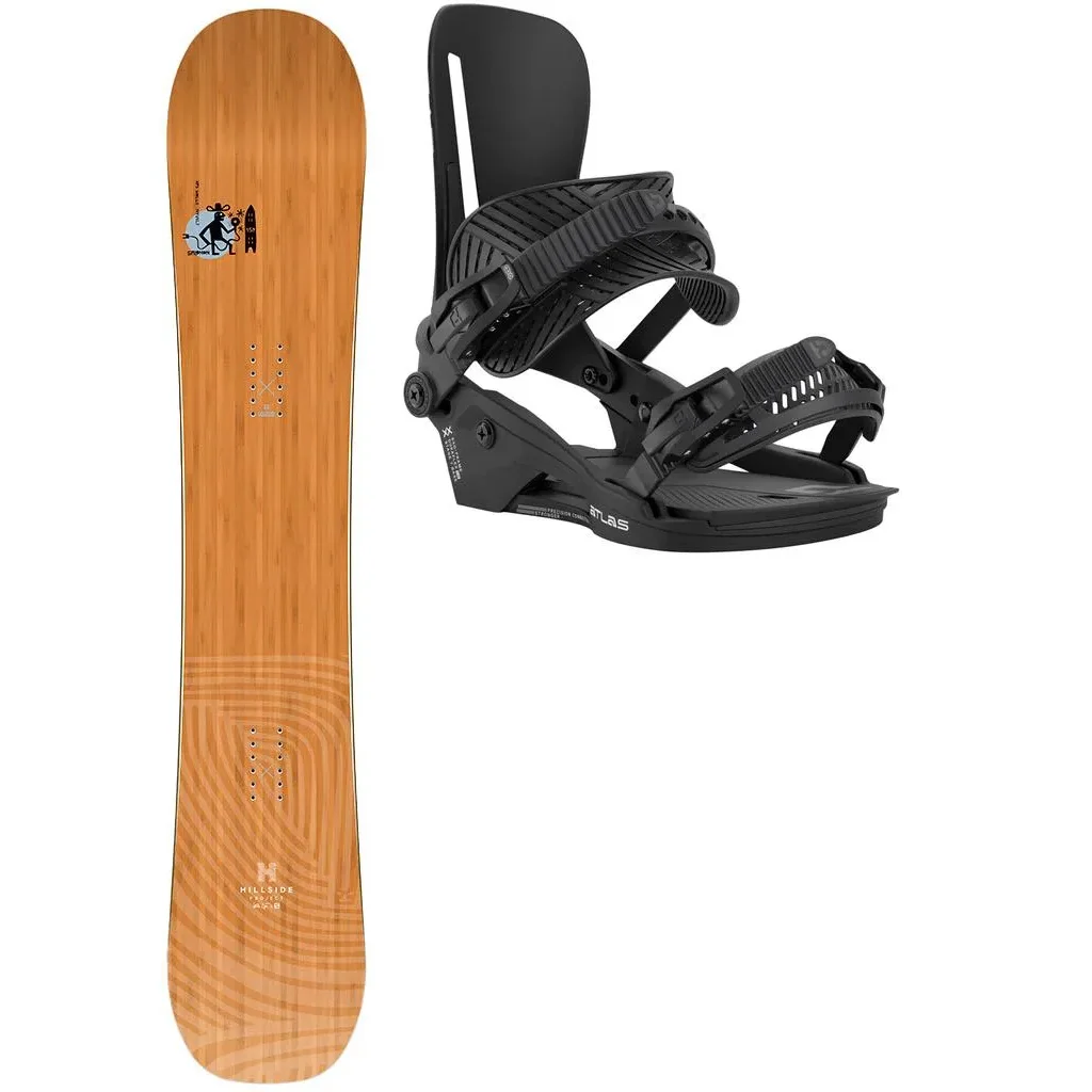 SALOMON Hps Wolle Nyvelt + Fix UNION Atlas /noir