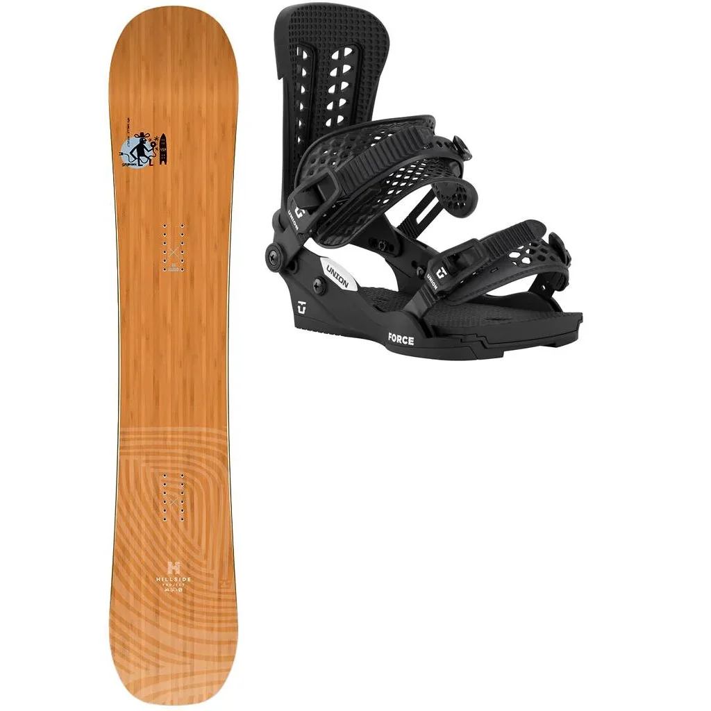 SALOMON Hps Wolle Nyvelt + Fix UNION Force Classic /black