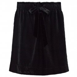 Acheter WHITE STUFF Jiro Velvet Skirt W /pure blk