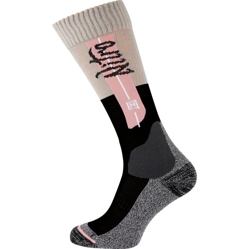 NITRO Crown Socks W /noir gris rose