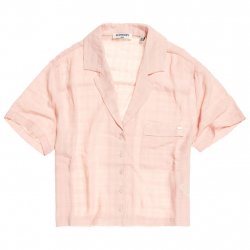 Acheter SUPERDRY Fleur Resort Shirt W /rose check