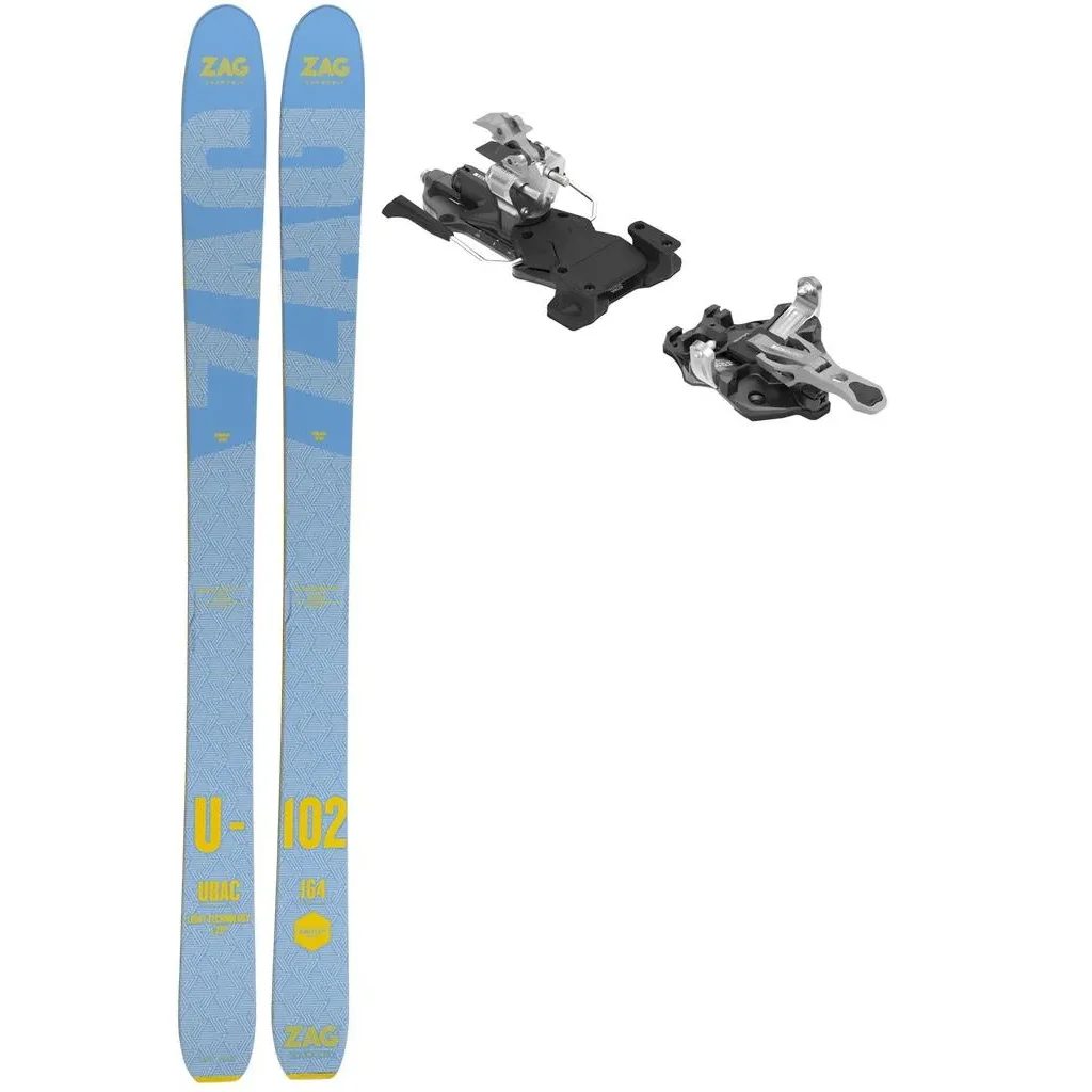 ZAG Ubac 102 Femme + Fix ATK Freeraider 15 Evo /freins 108 mm /titanium