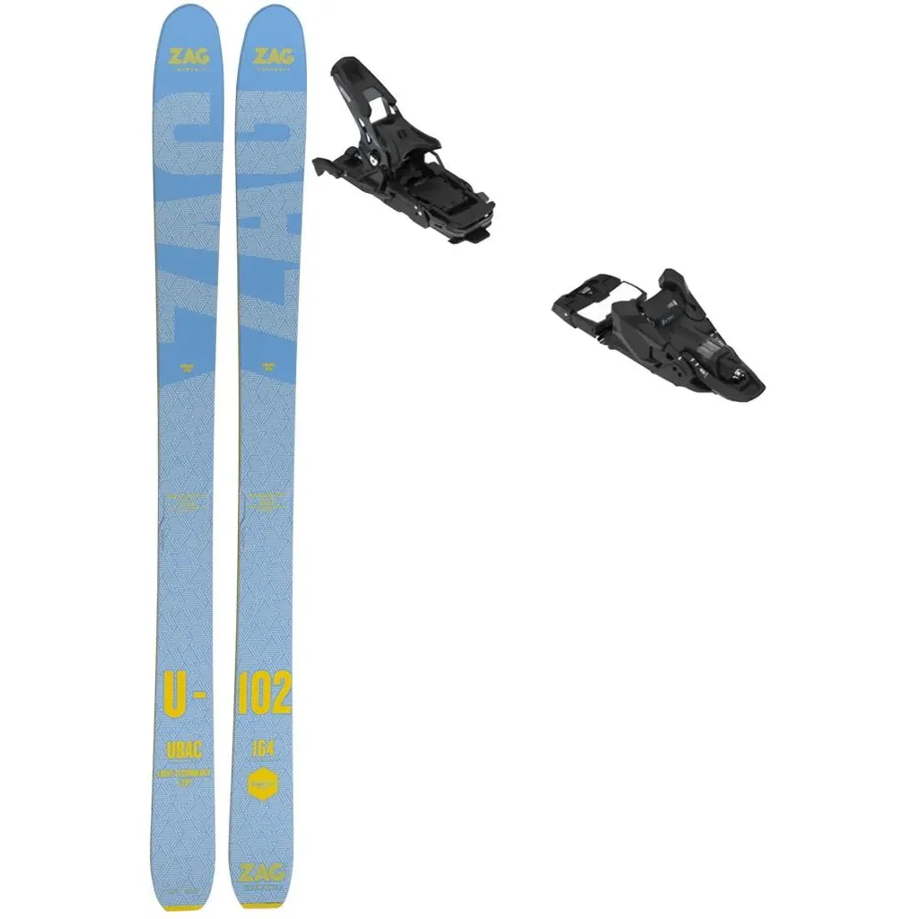 ZAG Ubac 102 Lady + Fix ARMADA Shift2 13 Mn /black