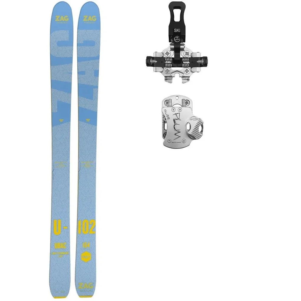 ZAG Ubac 102 Lady + Fix PLUM Guide 12 /gris