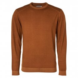 Acheter NO EXCESS Pullover Crewneck Special Dyed With Wool /ginger