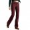 SUPERDRY Mid Rise Slim Cord Flare W /russet marron