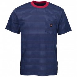 Acheter INDEPENDENT Hachure T Shirt /marine oxblood