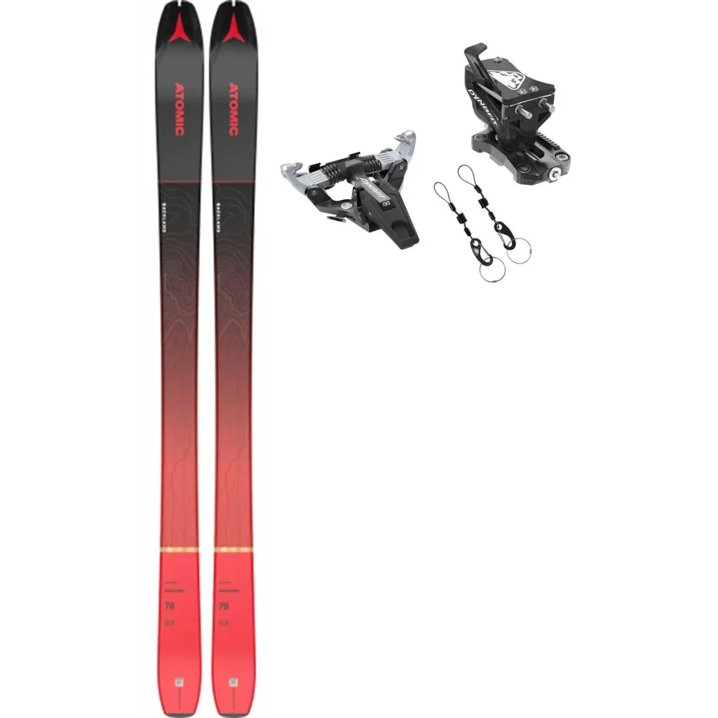 ATOMIC Backland 78 /black red + Fix DYNAFIT Speed Turn /black silver