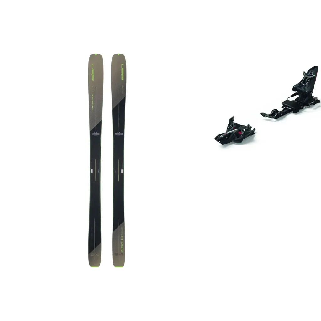 ELAN Ripstick Tour 94 + Fix MARKER Kingpin Mwerks 12 (75-100mm) /noir rouge