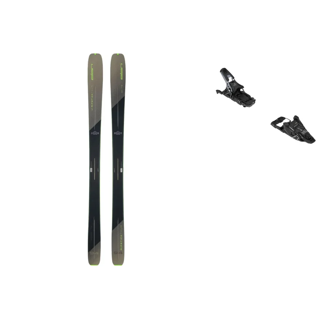 ELAN Ripstick Tour 94 + Fix SALOMON S/lab shift² 10 multinorm /noir argent met