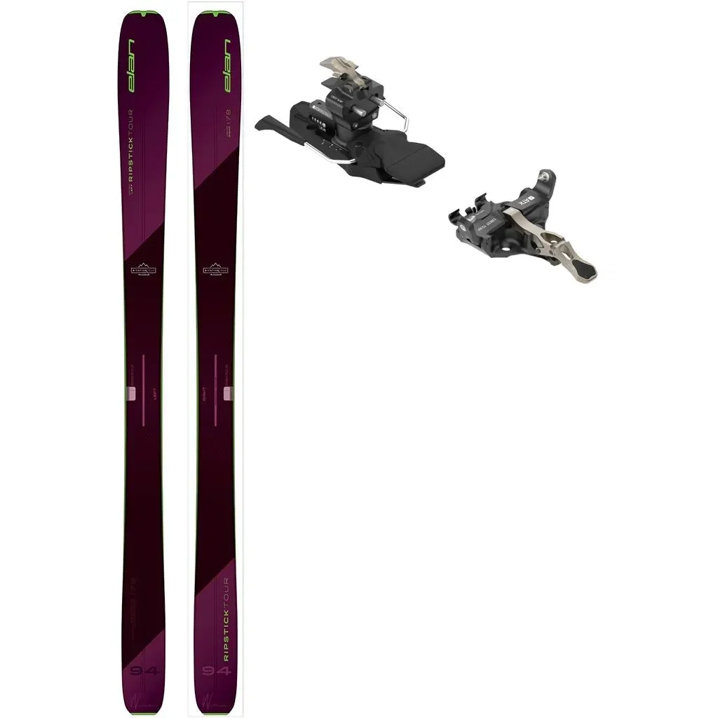 ELAN Ripstick Tour 94 W + Fix ATK Crest 10 /Freins 97 mm /dark bronze