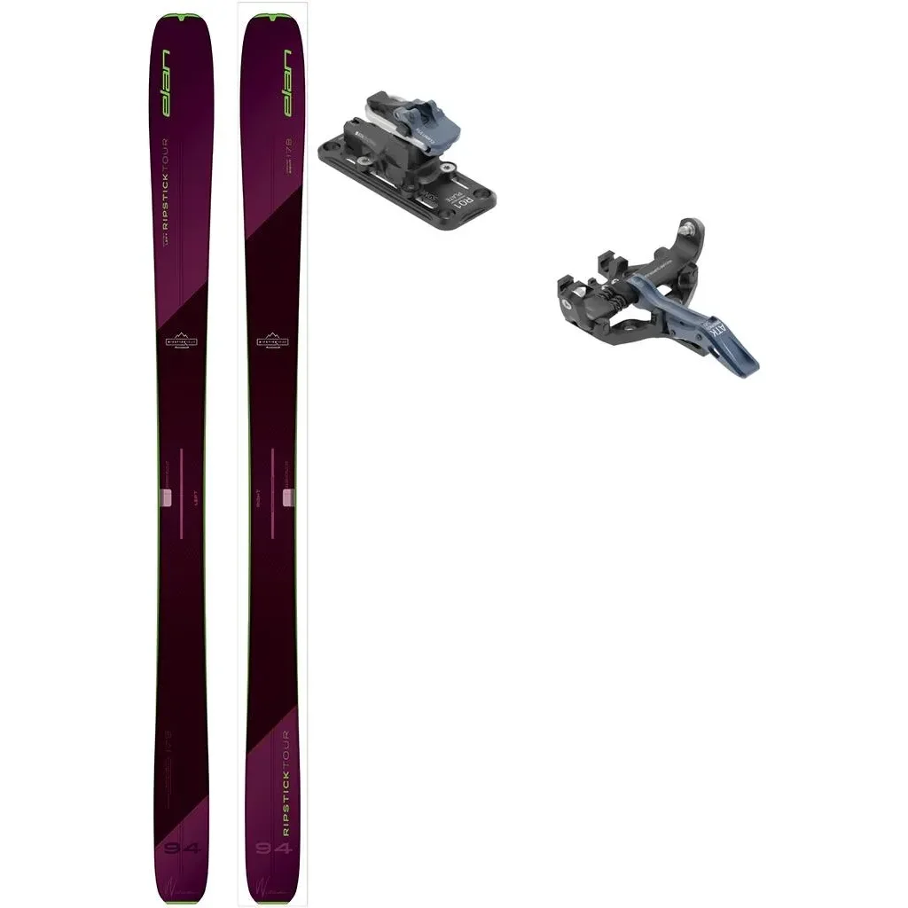 ELAN Ripstick Tour 94 W + Fix ATK Kuluar 12 Superlight /bleu marine