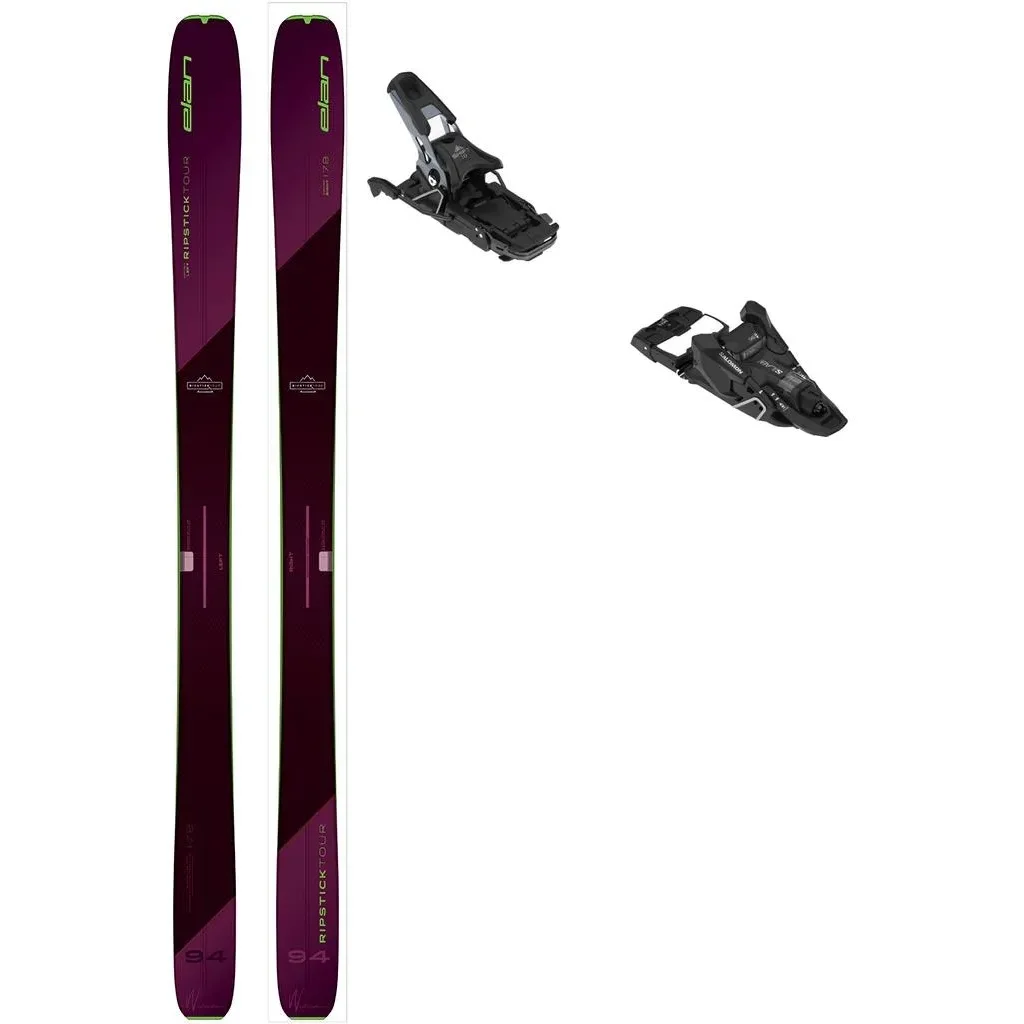 ELAN Ripstick Tour 94 W + Fix SALOMON S/Lab Shift² 10 Multinorm /black silver met