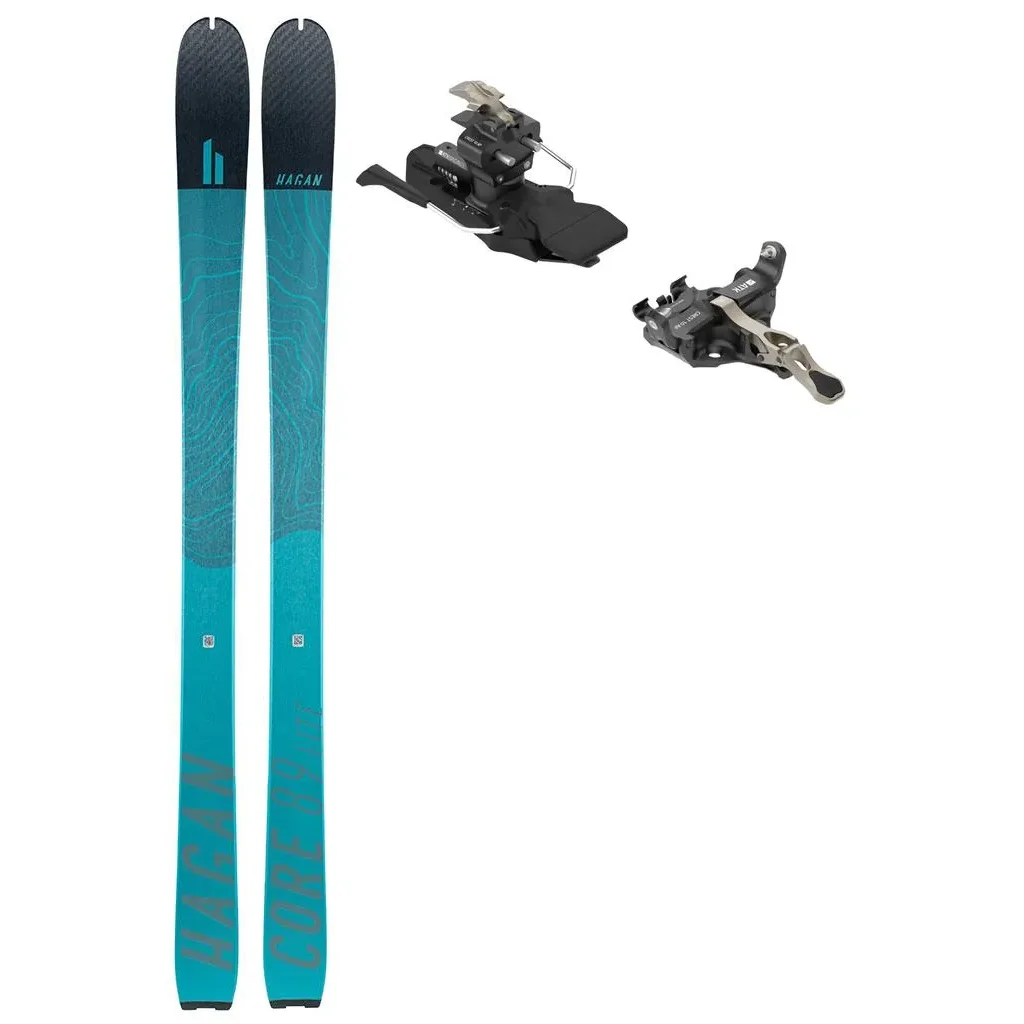 HAGAN Core 89 Lite + Fix ATK Crest 10 /freins 97 mm /foncé bronze