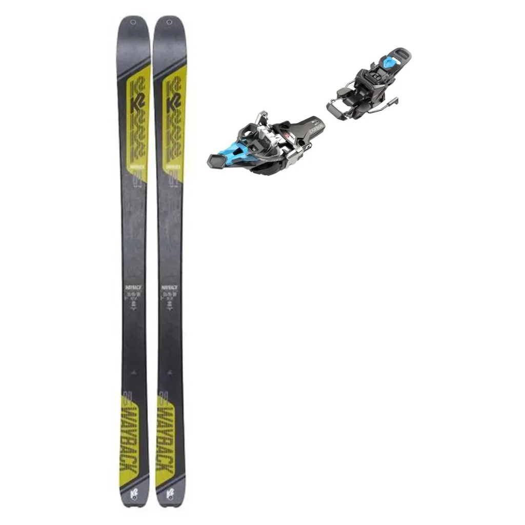 K2 Wayback 84 + Fix FRITSCHI Tecton 13 Carbon /freins 90mm