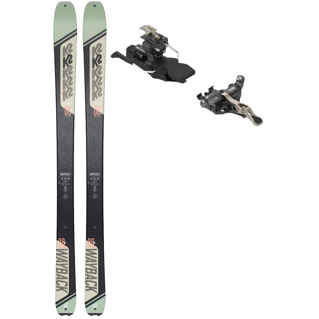 K2 Wayback 88 W + Fix ATK Crest 10 /Freins 97 mm /dark bronze