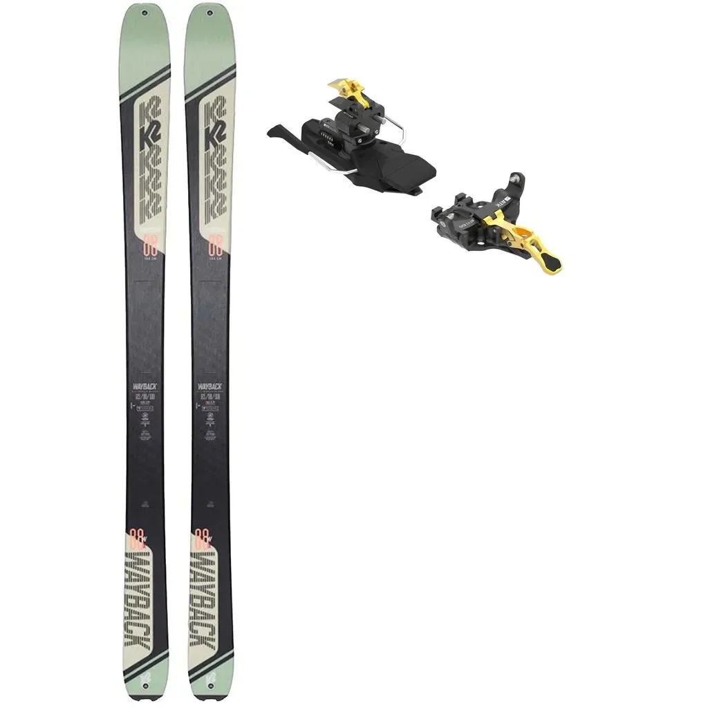 K2 Wayback 88 W + Fix ATK RT 11 Evo /Freins 91 mm /gold