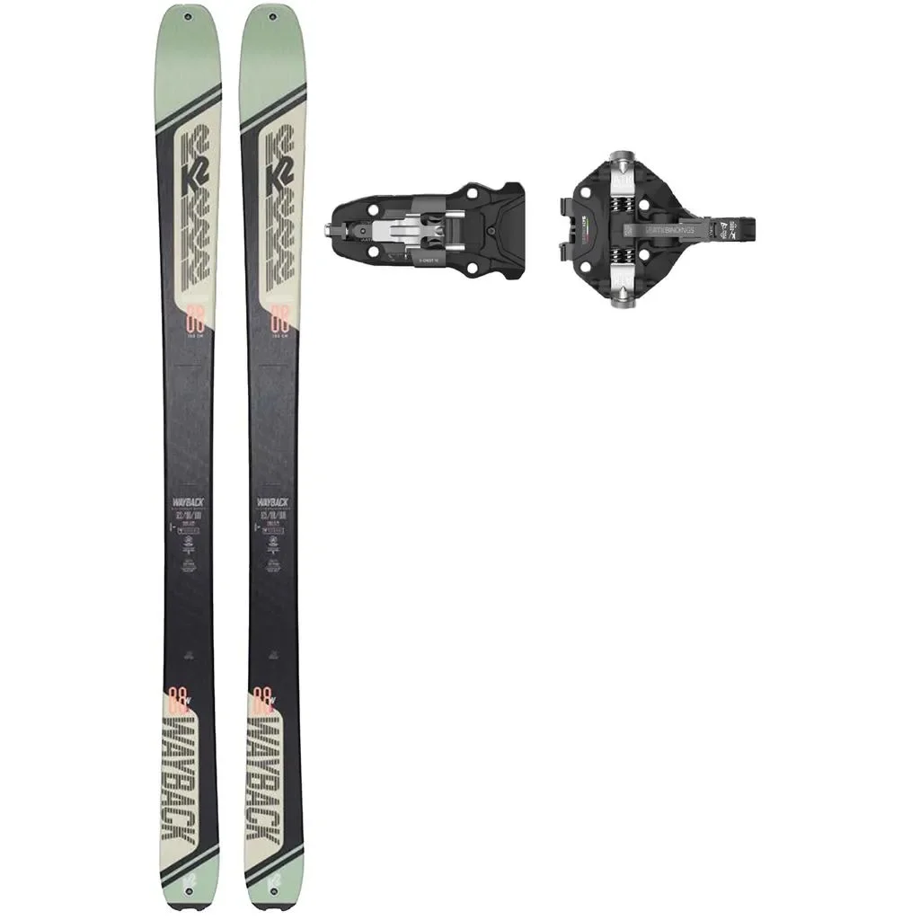 K2 Wayback 88 W + Fix ATK V-Crest 10 LT /black titanium