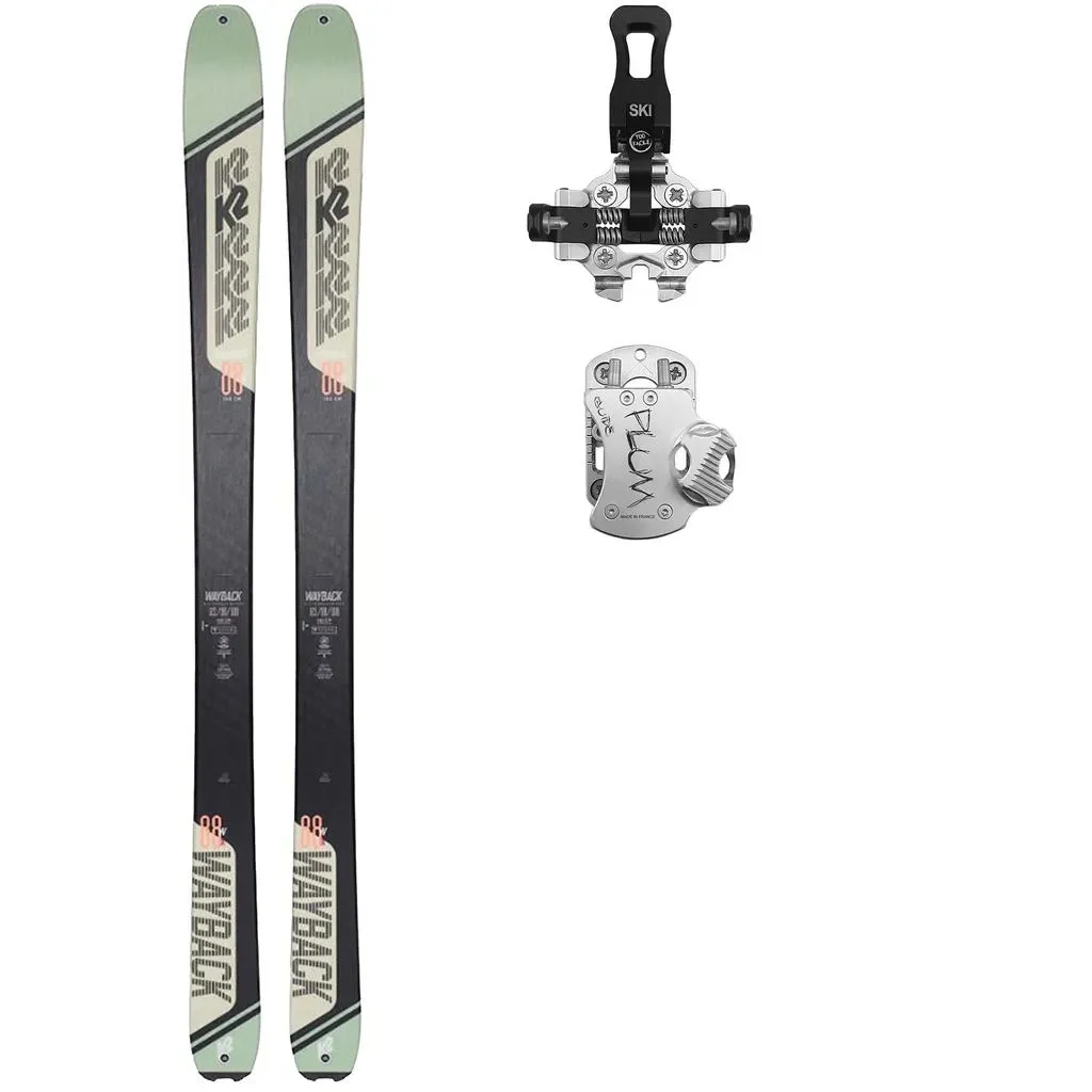 K2 Wayback 88 W + Fix PLUM Guide 12 /gris