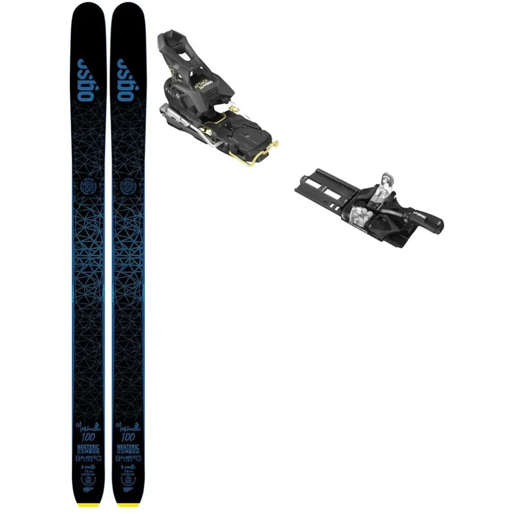 OGSO Marinelli 100 Neo ML + Fix TYROLIA Attack Hybrid 14 Mn /frein 110mm