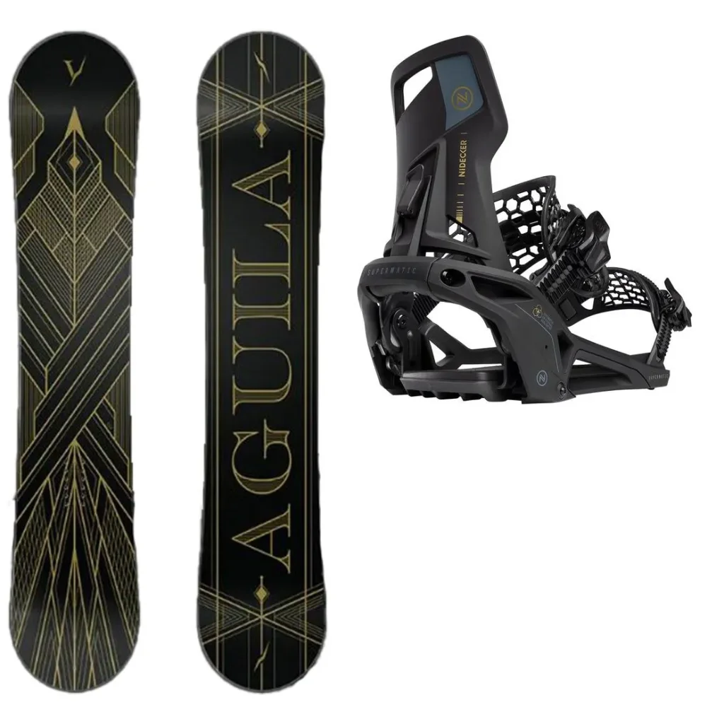 VERDAD Aguila Black Art Deco + Fix NIDECKER OG Supermatic /noir