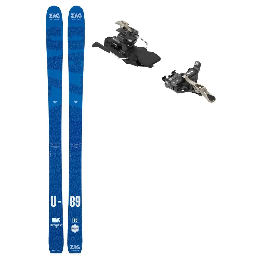 ZAG Ubac 89 /2023 + Fix ATK Crest 10 /Freins 97 mm /dark bronze