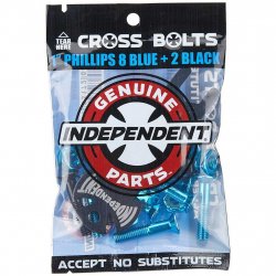 Acheter INDEPENDENT Visserie (Jeu de 8) Gp Phillips 1 /pouce bleu noir