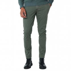 Acheter NO EXCESS Pantalon Chino Garment Dyed Stretch Responsible Choice /foncé steel