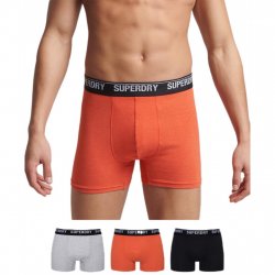 Acheter SUPERDRY Boxer Multi Triple Pack /noir orange gris