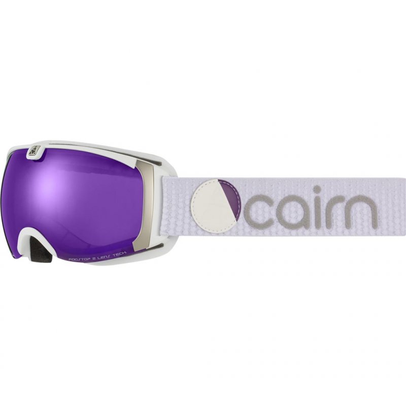 CAIRN Pearl /blanc mat violet /violet lens spx 3000