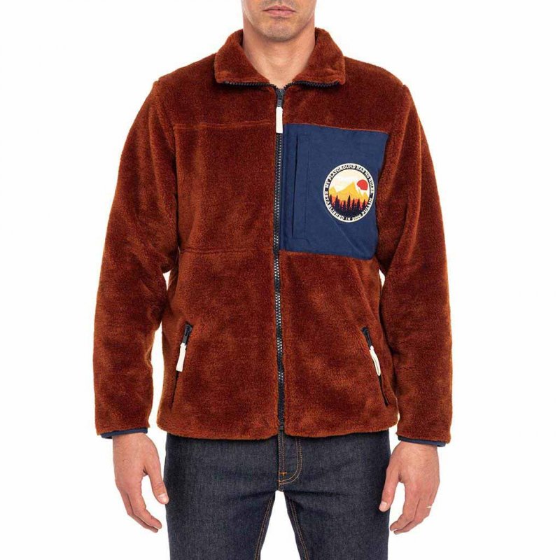 PULL IN Sherpa Polaire /goldenbrown 2022-2023 Sportswear Homme Polaire homme