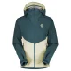 SCOTT Explorair 3L Veste W /aruba vert pale jaune