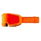 100percent Okan cat 4 /hiper fluo orange /mirror red