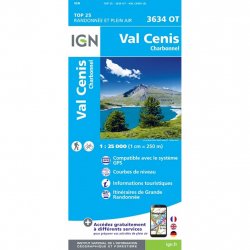 Acheter IGN Top 25 Val Cenis Charbonnel /3634ot
