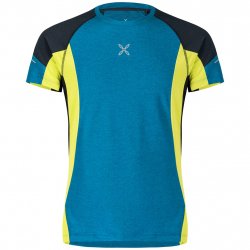 Acheter MONTURA Run Energy Tshirt /bleu gris jaune