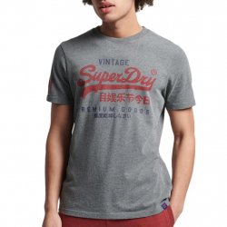 Acheter SUPERDRY Vintage Cl Classic Tee Mw /rich gris marl