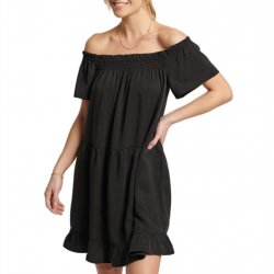 Acheter SUPERDRY Vintage Off Shoulder Dress /noir