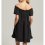 SUPERDRY Vintage Off Shoulder Dress /noir