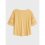WHITE STUFF Robin Linen Jersey Top /mid jaune