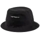 CARHARTT WIP Script Bucket Hat /noir blanc