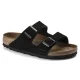 BIRKENSTOCK Arizona Soft Footbed /cuir suede noir (narrow)