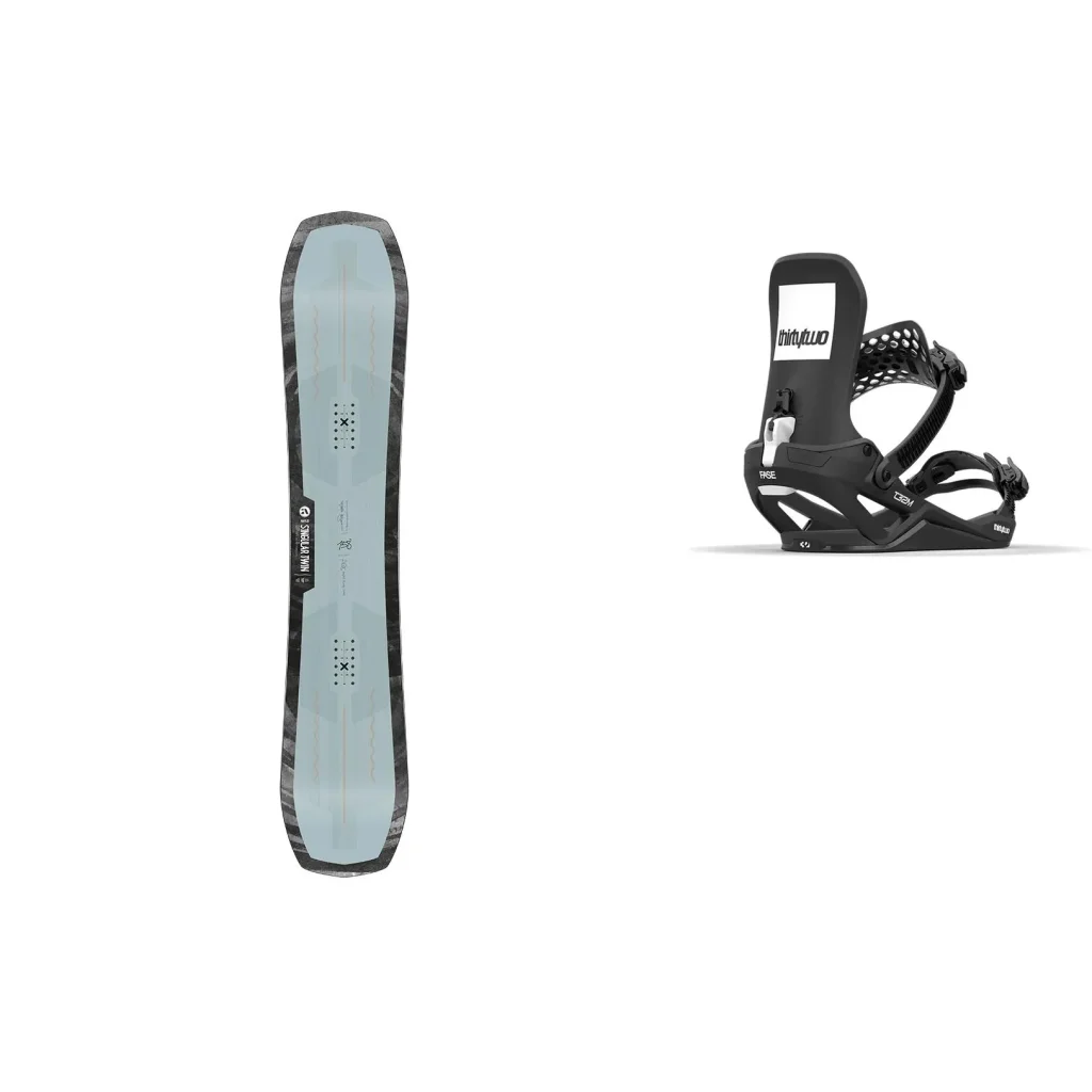 AMPLID Singular Twin + Fix THIRTYTWO T32M Fase /black